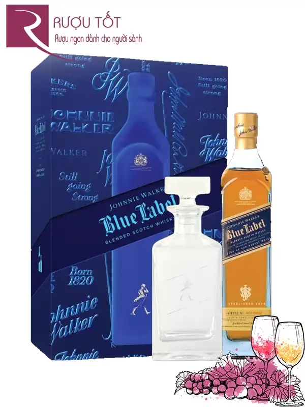 Rượu Johnnie Walker Blue Label Hộp Quà 2026