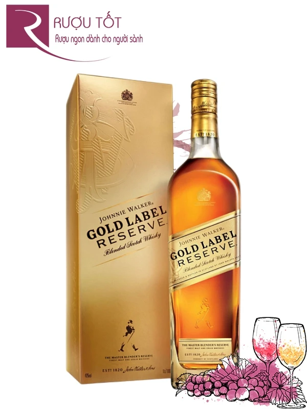 Rượu Johnnie Walker Gold 1.75l 40% Scotland