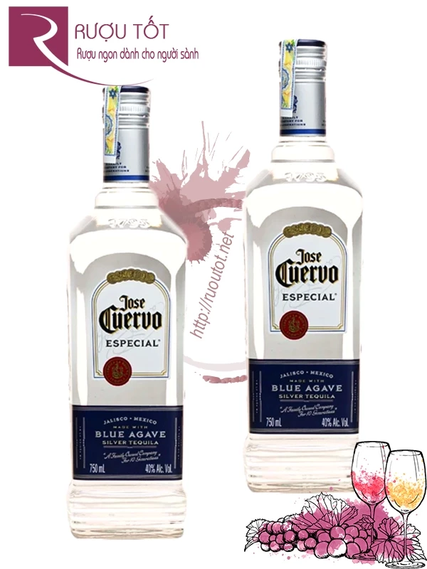 Rượu Jose Cuervo Silver Tequila