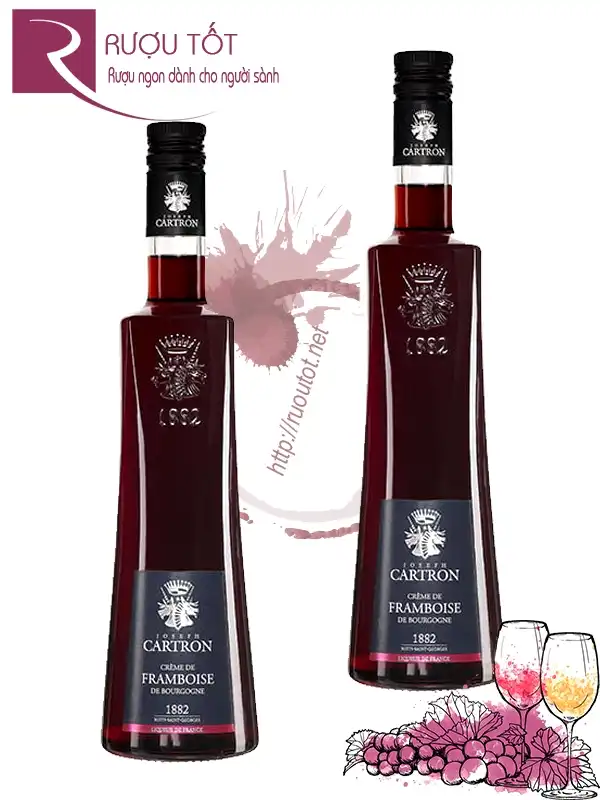 Rượu mùi Joseph Cartron Creme de Framboise de Bourgogne