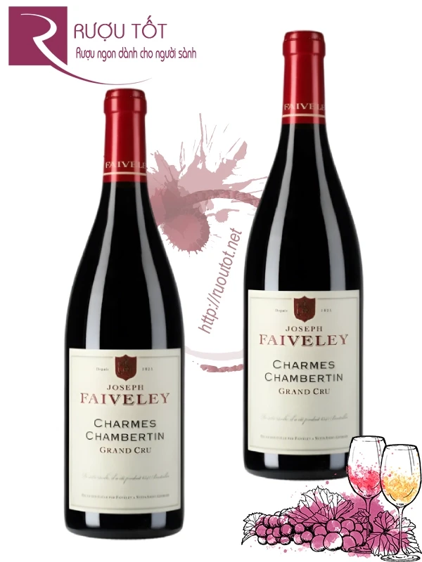 Rượu Joseph Faiveley Charmes Chambertin Grand Cru 13% 750ml