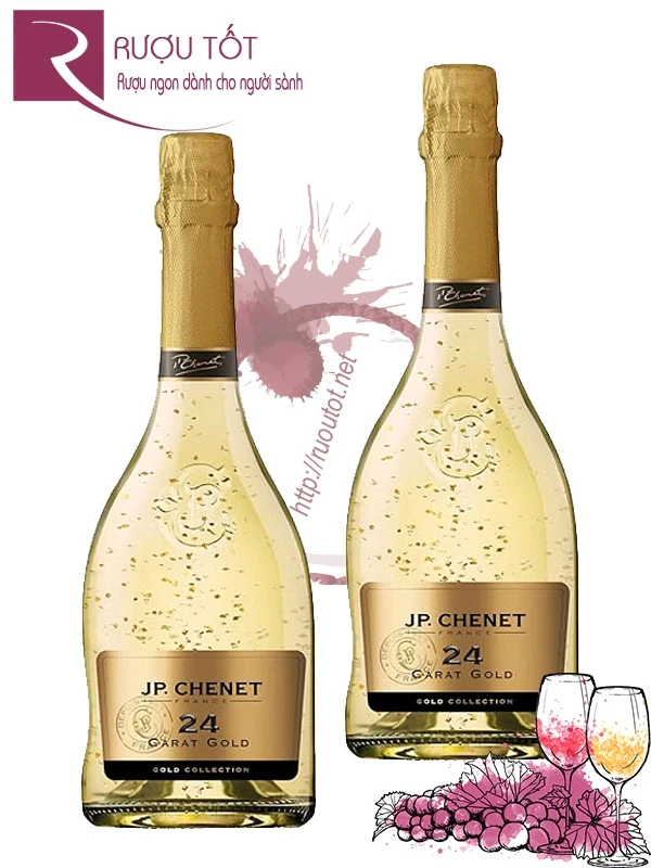 Vang nổ JP Chenet 24 Carat Gold 750ml