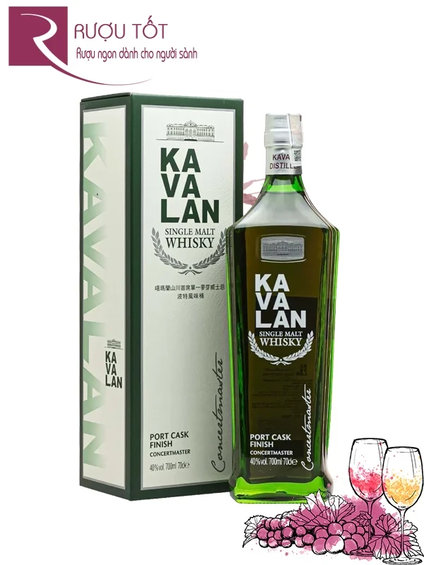 Rượu Kavalan Concertmaster Port Cask Finish