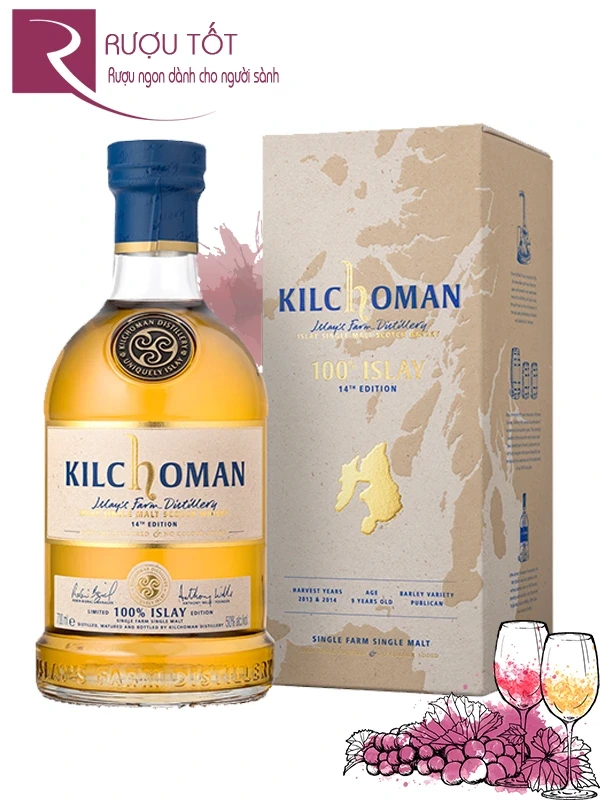 Rượu Whisky Kilchoman 100% Islay 14th Edition