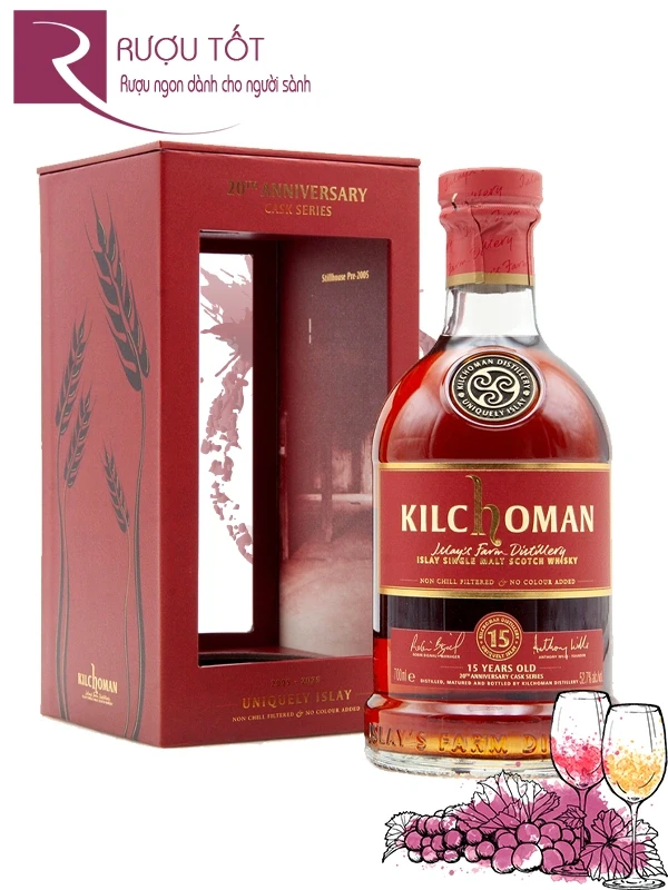 Rượu Kilchoman 15 Year Old Sherry Cask 52,7%