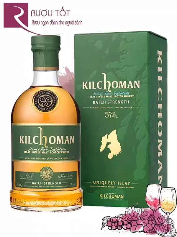 Rượu Kilchoman Batch Strength 57%