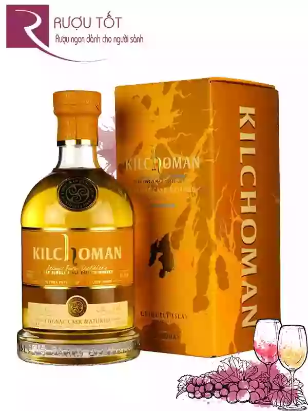 Rượu Whisky Kilchoman Cognac Cask Matured 700ml