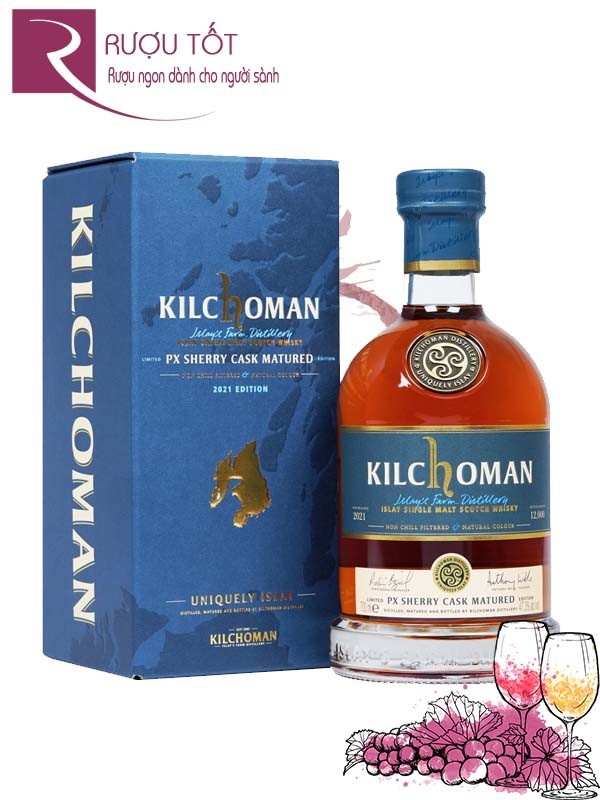 Rượu Whisky Kilchoman PX Sherry Cask Matured 700ml