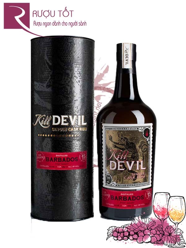 Rượu Rum Kill Devil Barbados 15