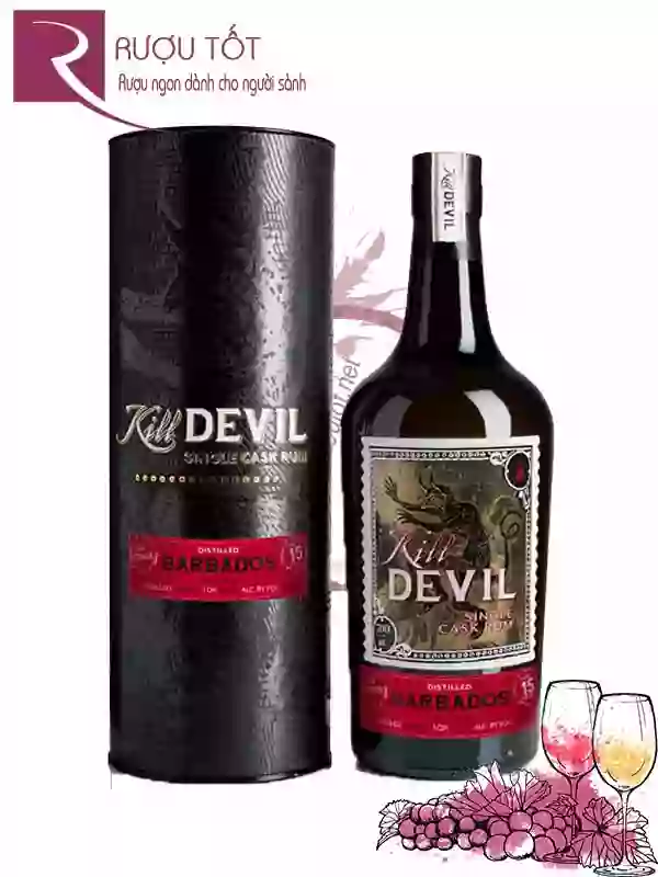 Rượu Rum Kill Devil Barbados 15