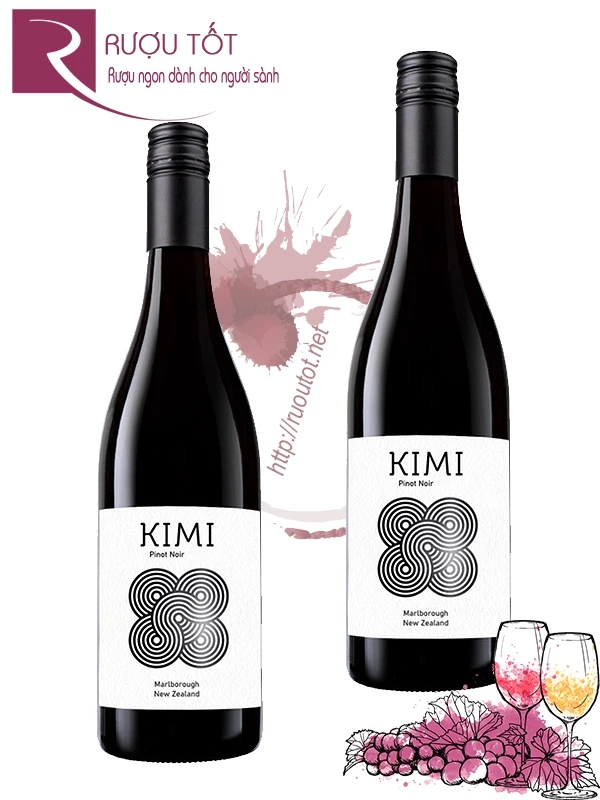 Vang đỏ Kimi Pinot Noir Marlborough 13,5%