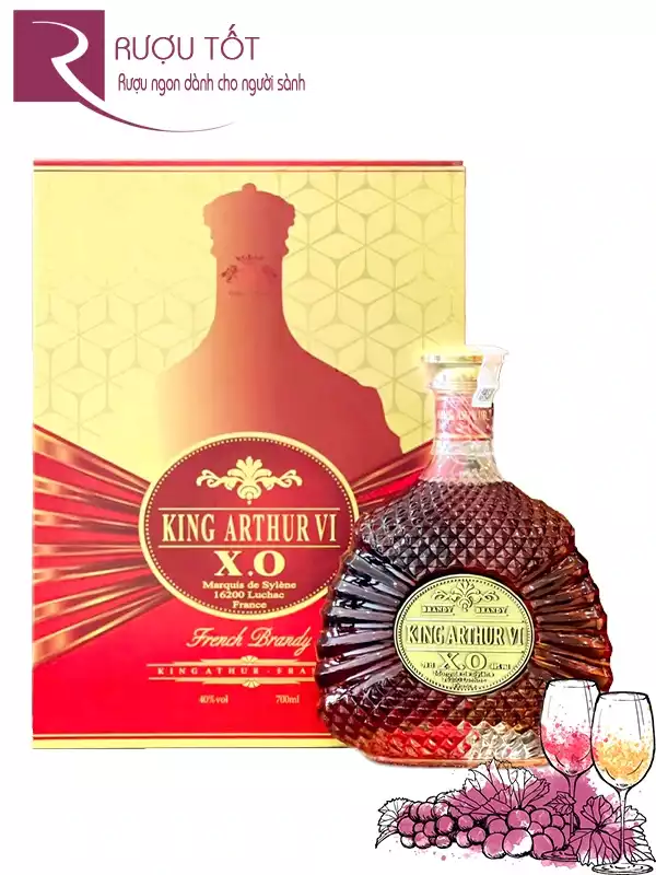 Rượu King Arthur VI XO 700ml