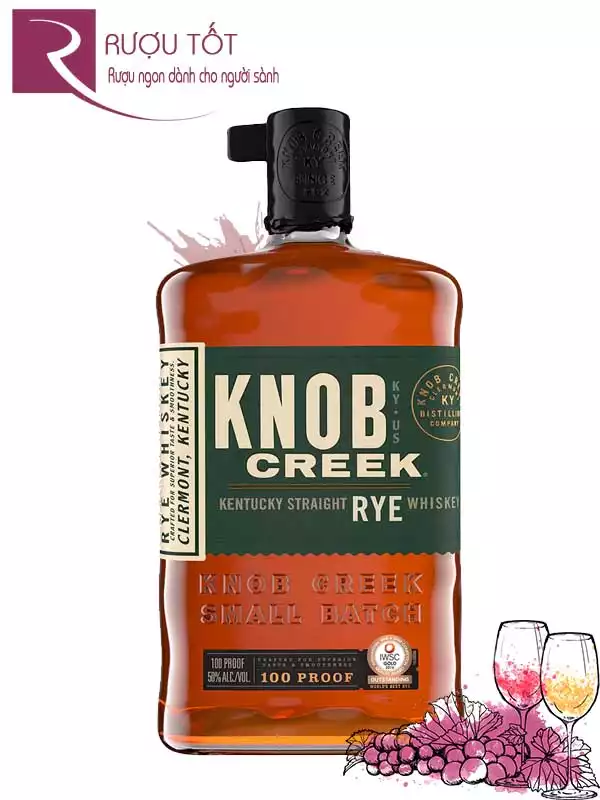 Rượu Knob Creek Rye Bourbon