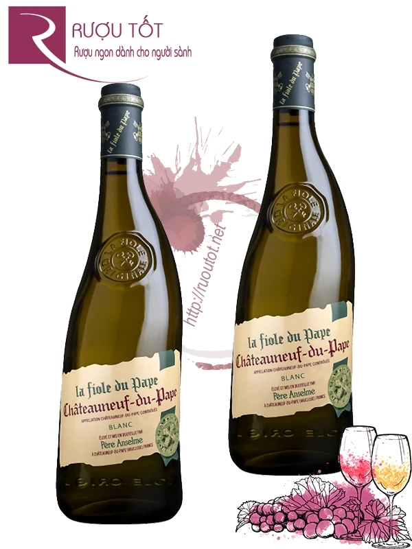 Rượu vang La Fiole Du Pape Chateauneuf Du Pape Blanc