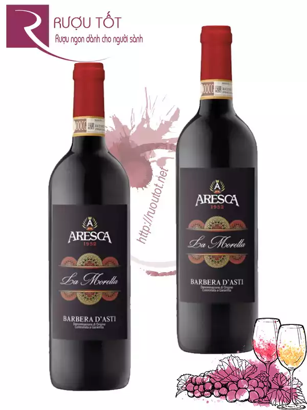 Rượu vang Aresca La Moretta Barbera D’asti DOCG