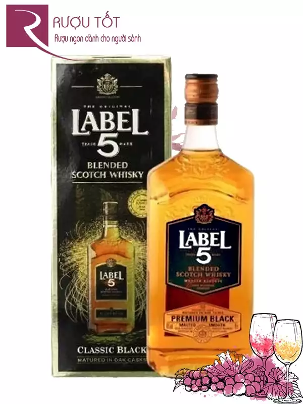 Rượu Label 5 Premium Black