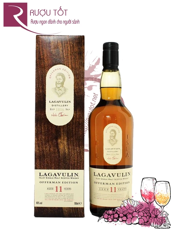 Rượu Lagavulin 11 Offerman Edition Estd 1816