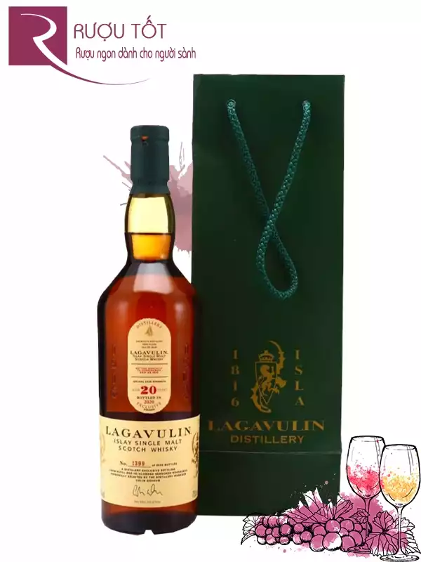 Rượu Lagavulin 20 Feis Ile 2020