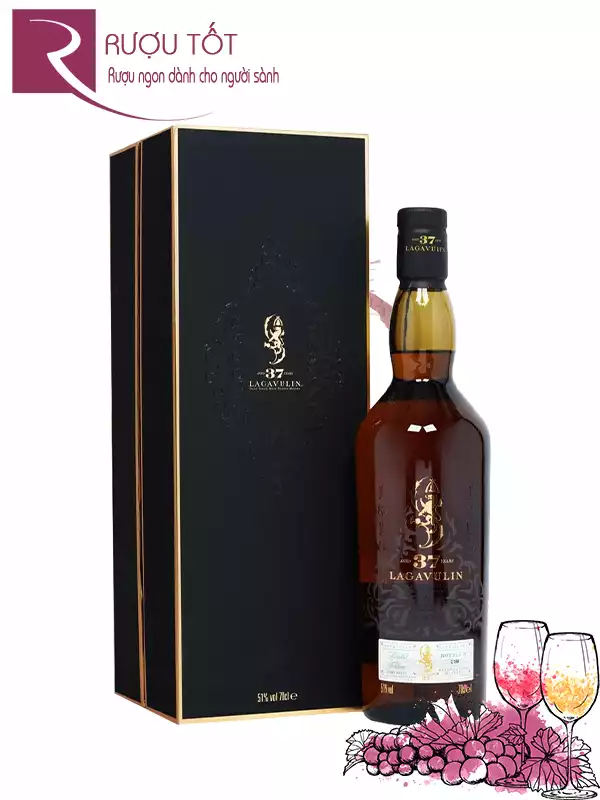 Rượu Lagavulin 37 Years 51%