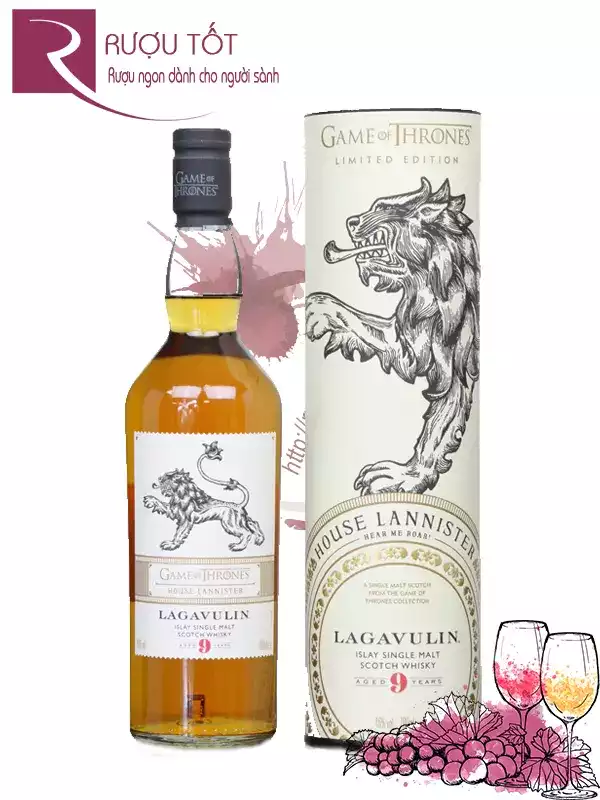 Rượu Lagavulin 9 Years House Lannister