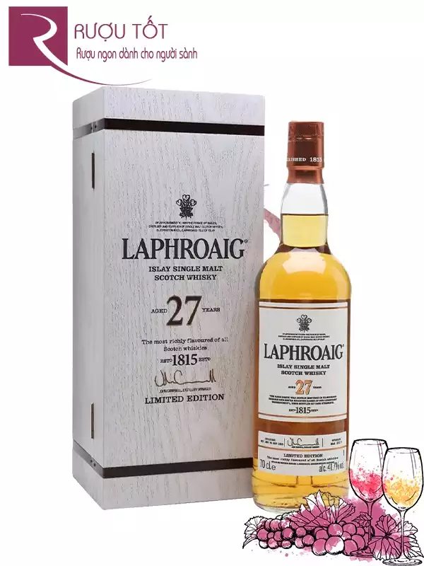 Rượu Laphroaig 27 Year Old