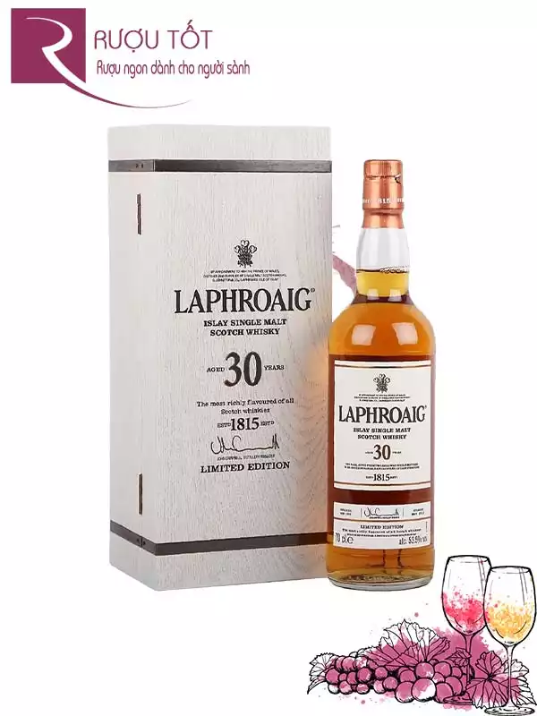 Rượu Laphroaig 30 Năm Tuổi