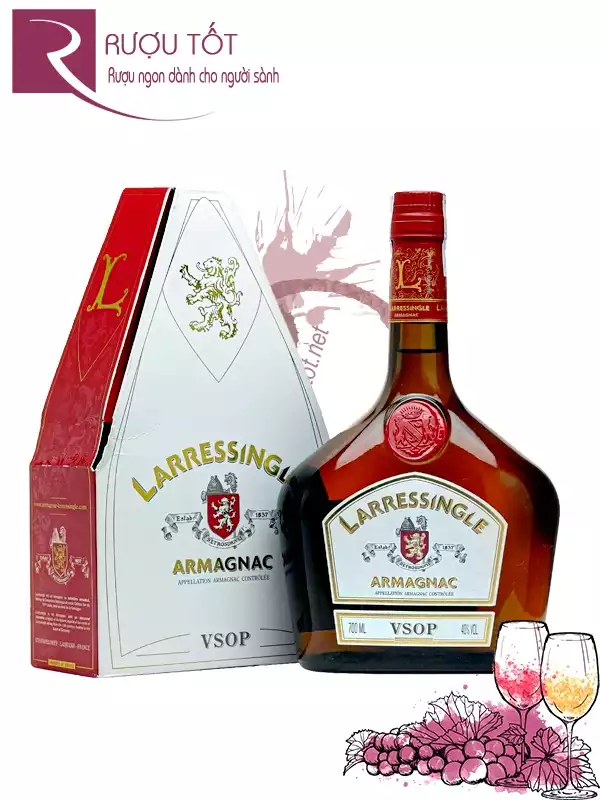 Rượu Larressingle VSOP Armagnac 40%