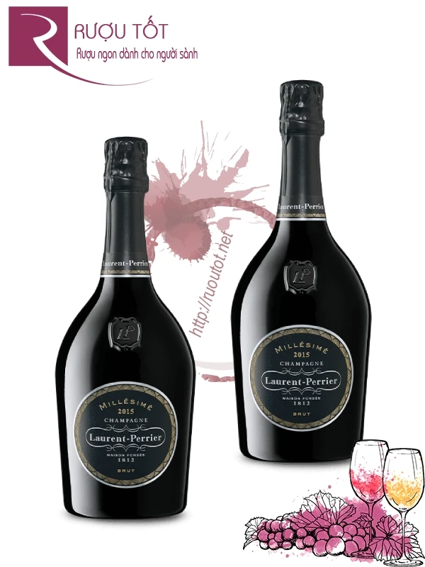 Rượu Laurent Perrier Brut Millesime 2015