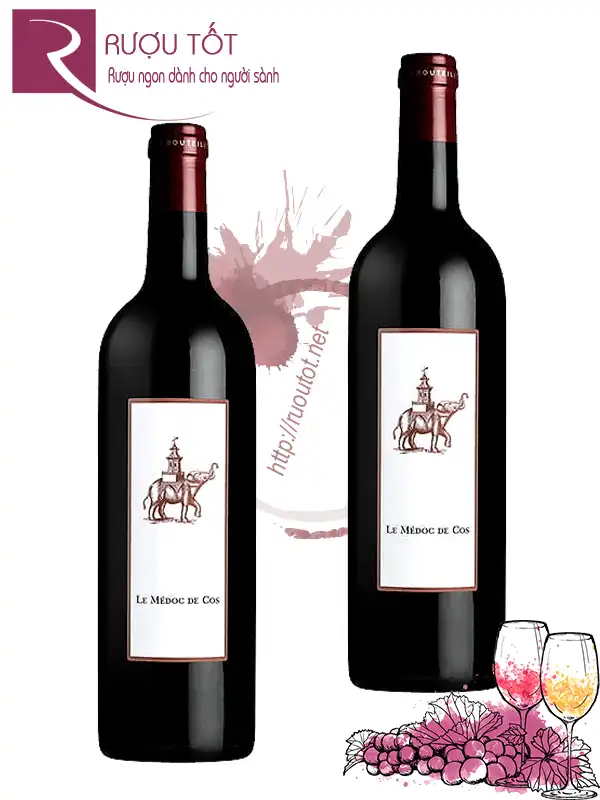 Vang Pháp Le Medoc de Cos Thượng hạng
