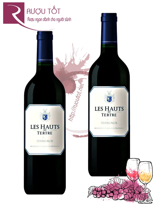 Vang Pháp Les Hauts du Tertre Margaux