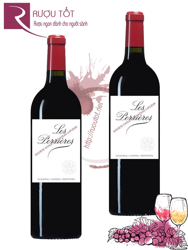 Vang đỏ Les Perrieres Bordeaux Superieur 15%
