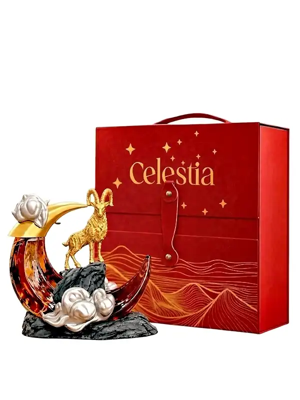 Rượu Linh Vật Dê Mặt Trăng Celestia Brandy XO 40%