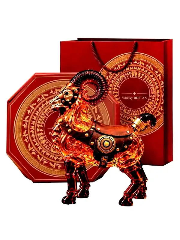 Rượu Linh Vật Dê Yên Da Whisky DORLAN