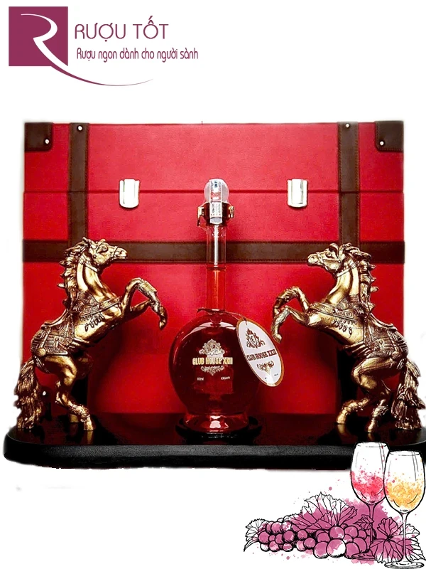 Rượu Ngựa Đôi Song Mã Club House XXII 40%