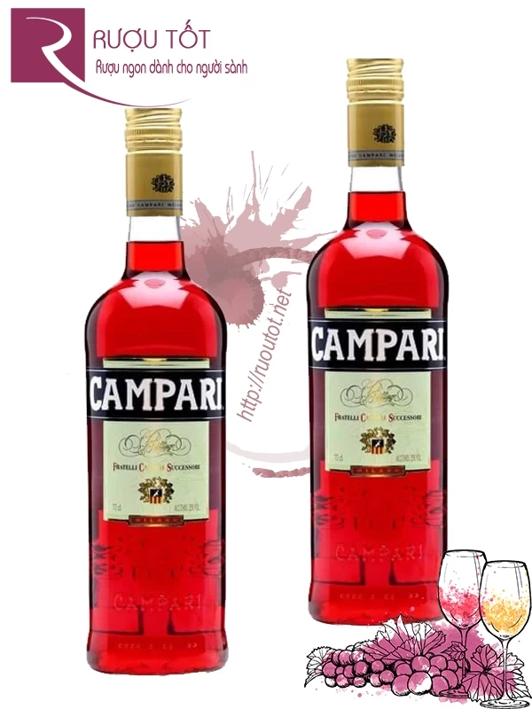 Rượu Campari 25%