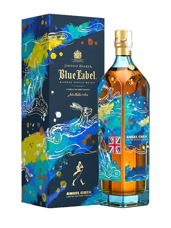 Rượu Johnnie Walker Blue Label Year of Rabbit 40% 750ml