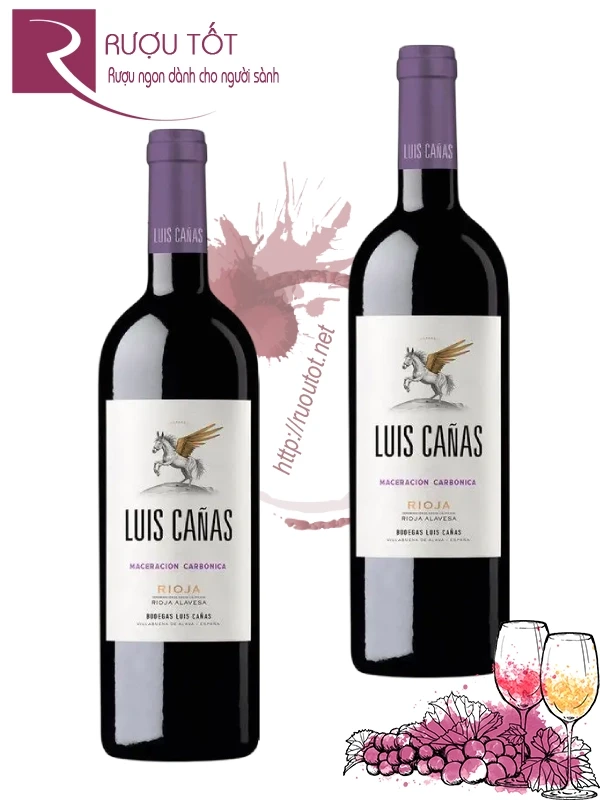 Rượu Luis Canas Tinto Marcacion Carbonica 13% 750ml