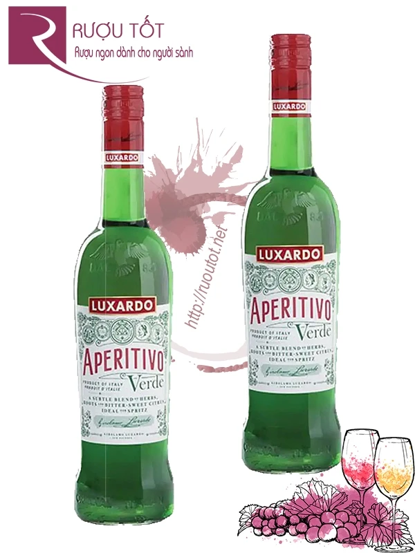 Rượu Mùi Luxardo Aperitivo Verde 700ml