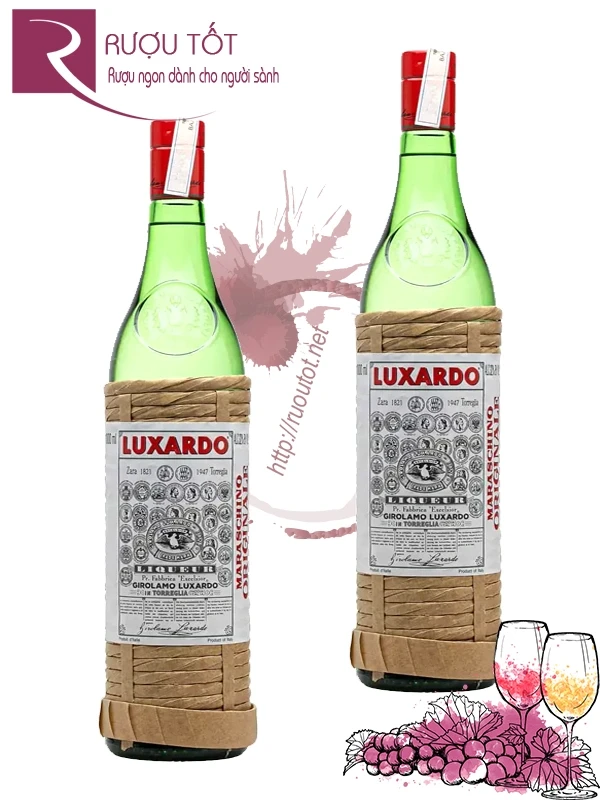 Rượu Luxardo Maraschino Originale 1 Lít - Vị Anh Đào