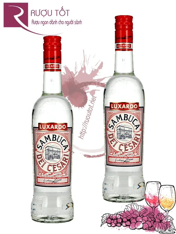 Rượu Luxardo Sambuca Dei Cesari Sambuca Classica 1000Ml