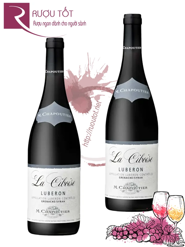 Rượu Vang M Chapoutier La Ciboise Luberon