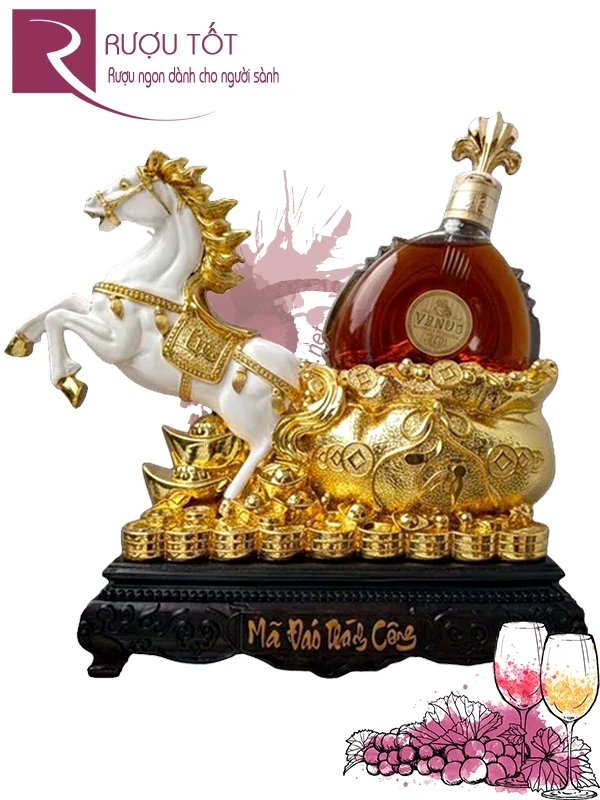 Rượu Ngựa Mã Đáo Thành Công Venus Brandy XO