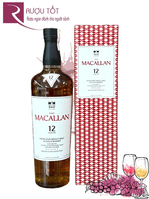 Rượu Macallan 12 Years Old Double Cask 2025