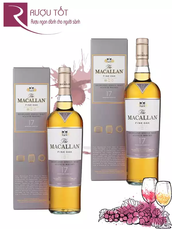 Rượu Macallan 17 Fine Oak