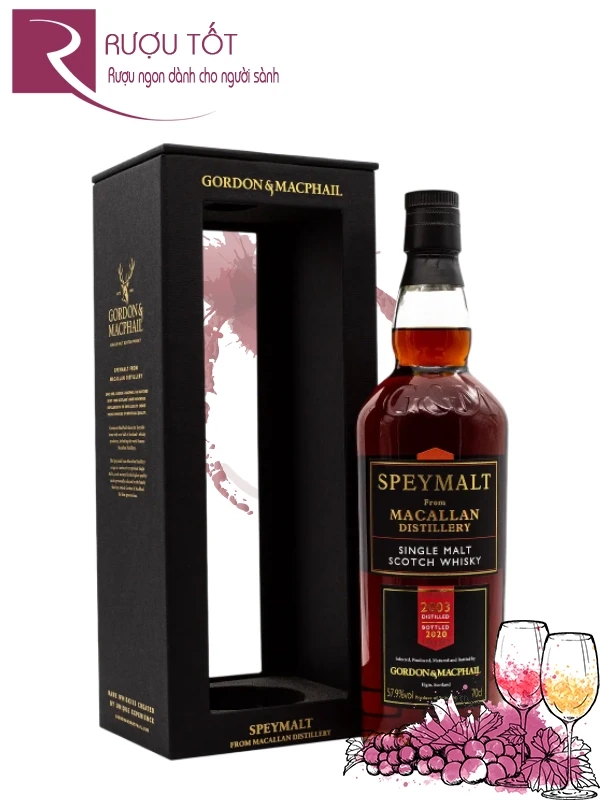 Rượu Macallan 2003 GM 700ml nhập khẩu Scotland