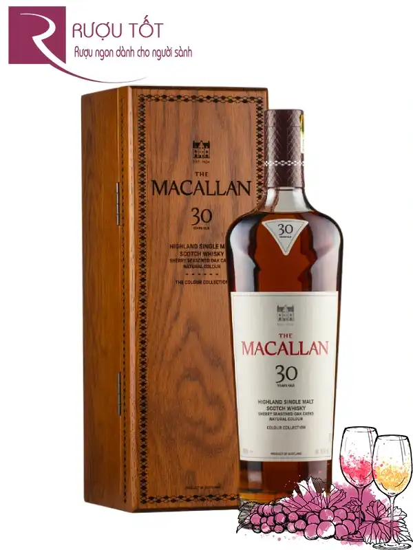 Rượu Macallan 30 Colour Collection 700ml 43% Scotland