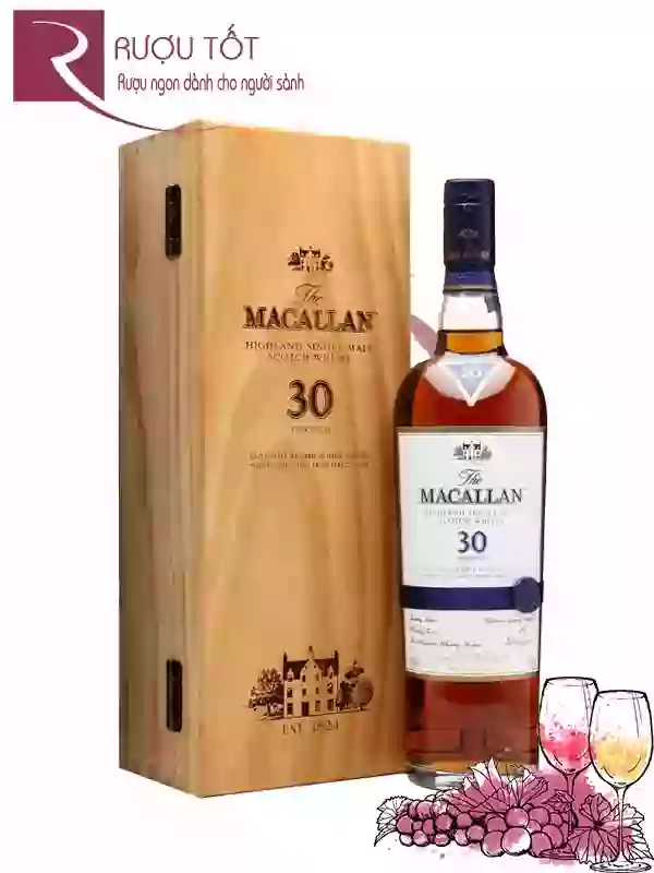 Rượu Macallan 30 Fine Oak 700ml