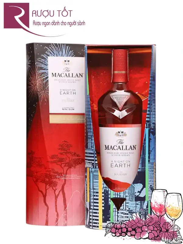 Rượu Macallan A Night On Earth The Journey 2023 43% 700ml