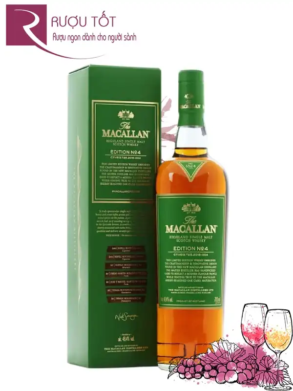 Rượu Macallan Edition No 4 700ml 48,4% Scotland