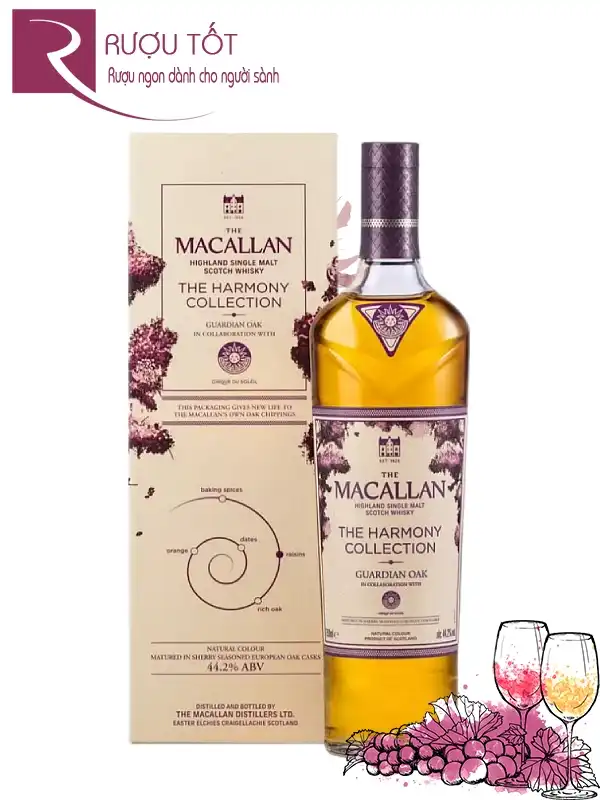 Rượu Macallan Harmony Collection Guardian Oak 44,2% 700ml